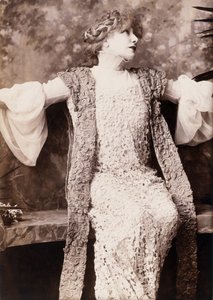 Sarah Bernhardt in Francesca de Rimini door William and Daniel Downey